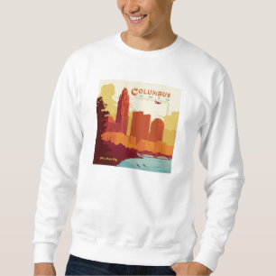 オハイオ州コロンバス The Arch City スウェットシャツ