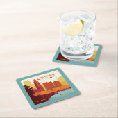 オハイオ州コロンバス | The Arch City スクエアペーパーコースター (インサイチュ)