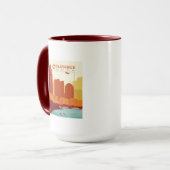 オハイオ州コロンバス | The Arch City マグカップ (正面左)