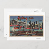 オハイオ州コンヌート – ラージレターシーン ポストカード (正面/裏面)