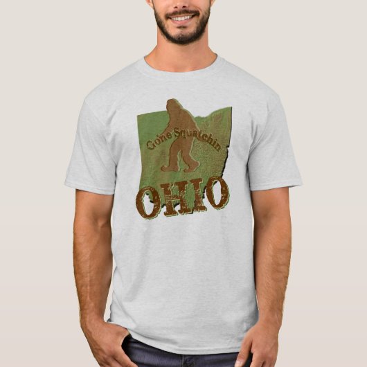 オハイオ州ゴーンスクアチン Tシャツ (正面)
