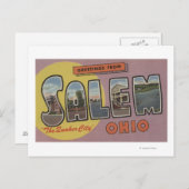 オハイオ州サレム（ザクエーカー市） ポストカード (正面/裏面)