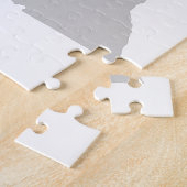 オハイオ州シェイプ(ハート付き) ジグソーパズル (側面)