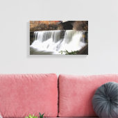オハイオ州シャグリン滝 キャンバスプリント (インサイチュ (リビング))