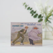 オハイオ州シンシナティおもしろいヴィンテージ葉書 ポストカード (スタンド正面)