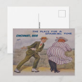 オハイオ州シンシナティおもしろいヴィンテージ葉書 ポストカード (正面/裏面)