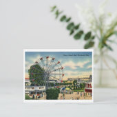 オハイオ州シンシナティのコニーアイランドモールヴィンテージ ポストカード (スタンド正面)