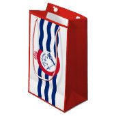 オハイオ州シンシナティ州旗抱き枕 スモールペーパーバッグ (正面アングル)