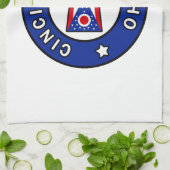 オハイオ州シンシナティ キッチンタオル (折り畳み)