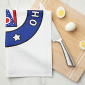 オハイオ州シンシナティ キッチンタオル (四つ折り)