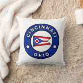 オハイオ州シンシナティ クッション (ブランケット)
