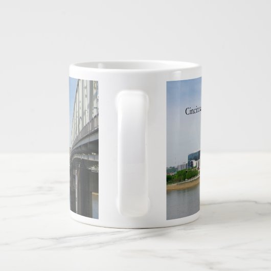 オハイオ州シンシナティ ジャンボコーヒーマグカップ (裏面)