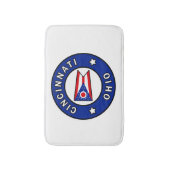 オハイオ州シンシナティ バスマット (正面縦)