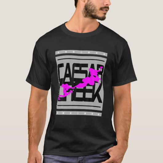オハイオ州シーザークリーク Tシャツ (正面)