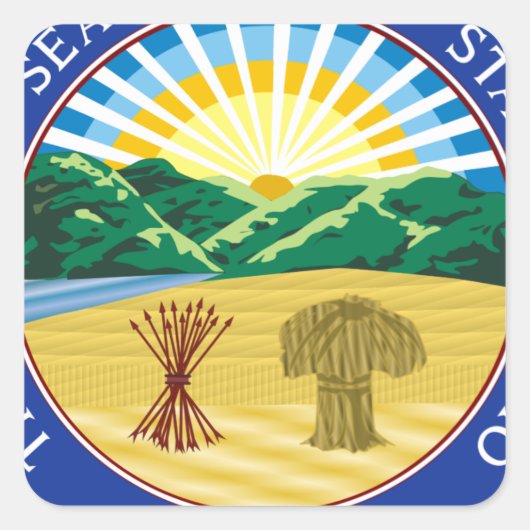 オハイオ州シール スクエアシール (正面)