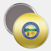 オハイオ州シール マグネット (正面/裏面)