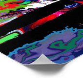 オハイオ州デイトンのグラフィティ ポスター (角)