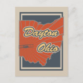 オハイオ州デイトンはがき – 旅行はがき ポストカード (正面)