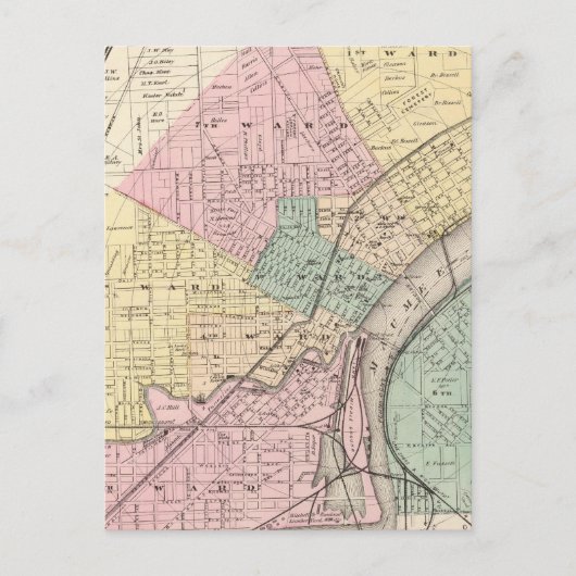 オハイオ州トレド2 ポストカード (正面)