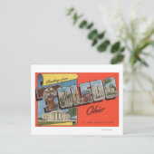 オハイオ州トレド – 米海軍予備軍建物 ポストカード (スタンド正面)