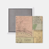 オハイオ州ノースベンド マグネット (正面/裏面)