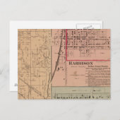 オハイオ州ハリソン郷 ポストカード (正面/裏面)