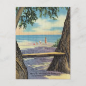 オハイオ州バーミリオンのボーラビーチ ポストカード (正面)