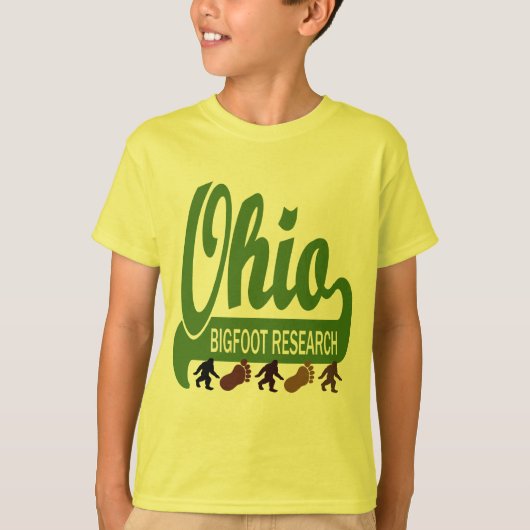 オハイオ州ビッグフットの研究 Tシャツ (正面)