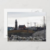 オハイオ州フェアポートハーバー写真はがき ポストカード (正面/裏面)