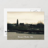 オハイオ州フェアポートハーバー写真はがき ポストカード (正面/裏面)