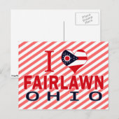 オハイオ州フェアローンが大好き ポストカード (正面/裏面)