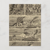 オハイオ州フリーマン・ブラザーズ・ワークス ポストカード (正面)