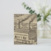 オハイオ州ベレワールのベルモントグラス工場 ポストカード (スタンド正面)