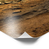 オハイオ州ホッキングヒルズのアッシュケーブ滝 フォトプリント            (角)