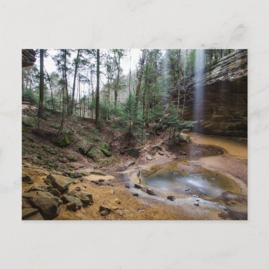 オハイオ州ホッキングヒルズ州パーク ポストカード (正面)