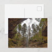 オハイオ州ホッキングヒルズ州パーク ポストカード (正面/裏面)