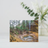 オハイオ州ホッキングヒルズ州パーク ポストカード (スタンド正面)