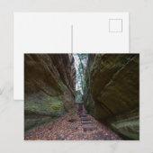 オハイオ州ホッキングヒルズ州パーク ポストカード (正面/裏面)