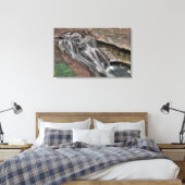 オハイオ州ホッキングヒルズ，デビルズバスタブ キャンバスプリント (インサイチュ (寝室))