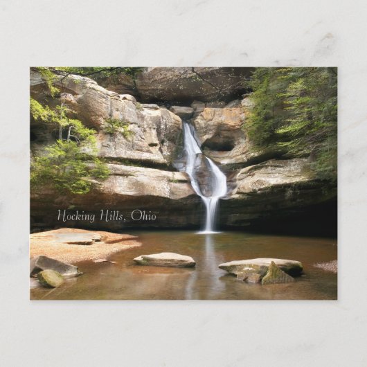 オハイオ州ホッキングヒルズ ポストカード (正面)
