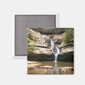 オハイオ州ホッキングヒルズ マグネット (正面/裏面)