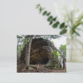 オハイオ州ホッキングヒルズSPウィスパリングケーブ ポストカード (スタンド正面)