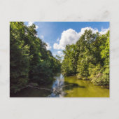 オハイオ州モヒカン州パーク夏のモヒカン川 ポストカード (正面)