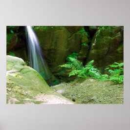 オハイオ州モヒカン滝州パーク ポスター