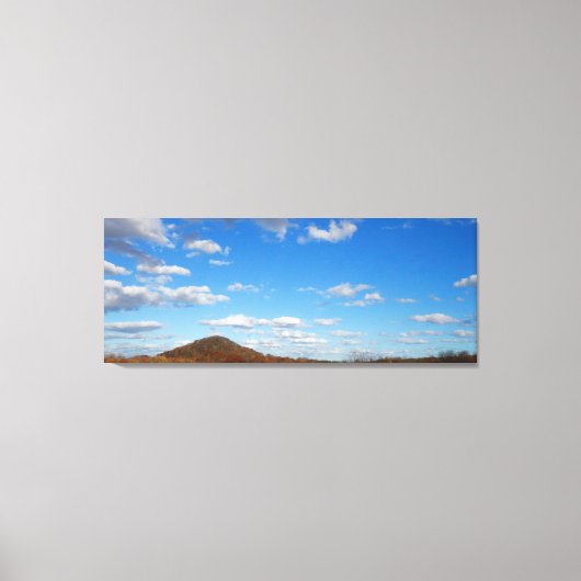 オハイオ州ランカスターのベックス・ノブ キャンバスプリント (正面)