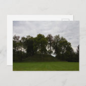 オハイオ州ワーシントンのジェファーズマウンド ポストカード (正面/裏面)