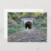 オハイオ州ヴィントン郡ムーンビルトンネル ポストカード (正面/裏面)