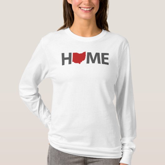 オハイオ州出身者 ホームシャツ Tシャツ (正面)
