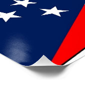 オハイオ州旗の愛国的ポスター ポスター (コーナー)