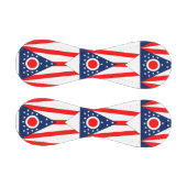 オハイオ州旗を持つ愛国野球 野球ボール (パネル)